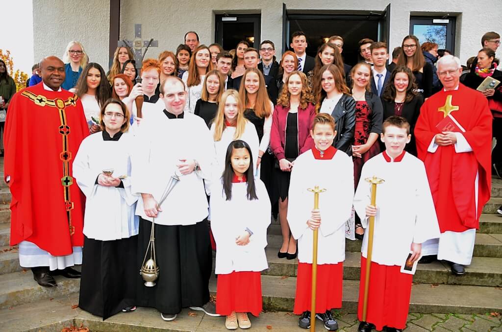 Gruppenbild Firmung 2016