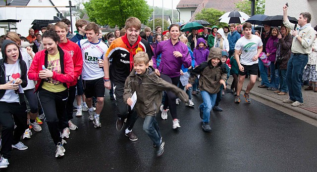 Pfadfinder-Spendenlauf