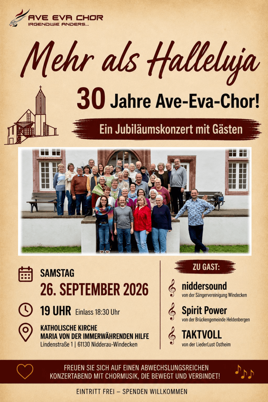 30 Jahre Ave-Eva-Chor
